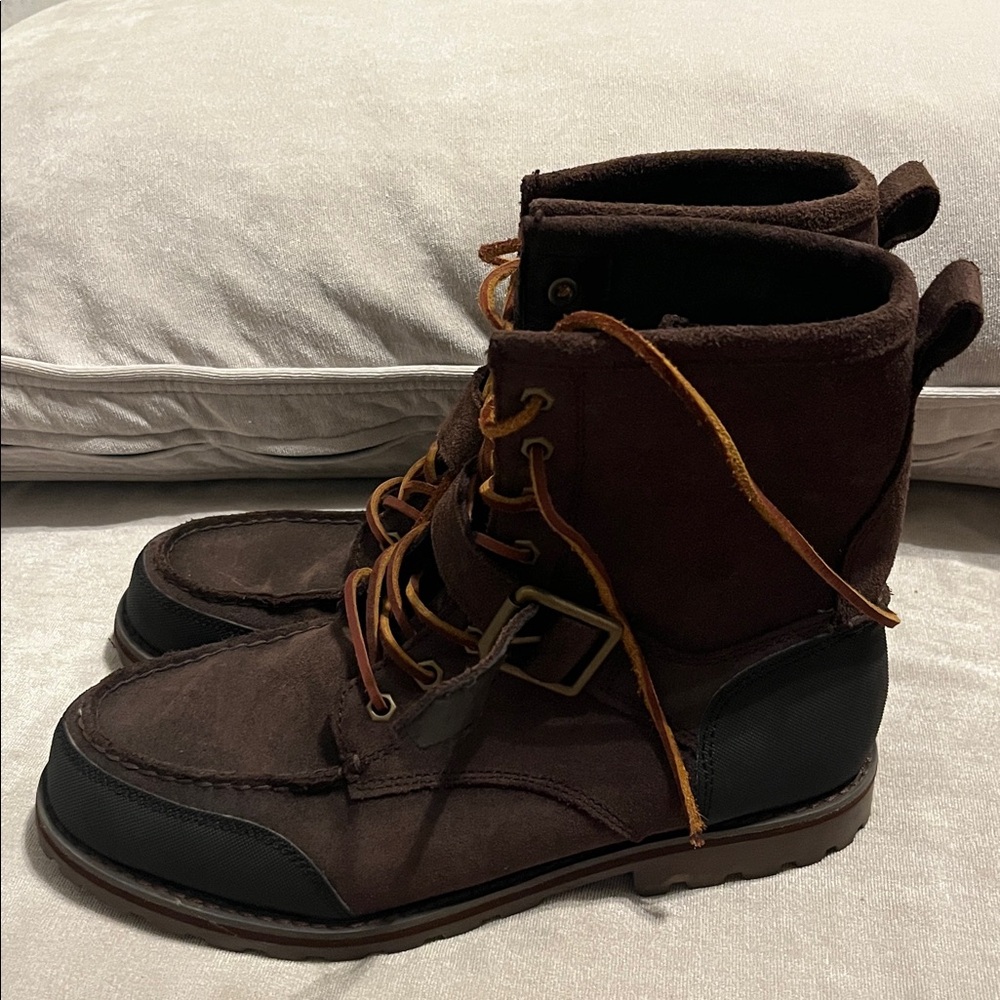Mens Brown Ralph Lauren Boots